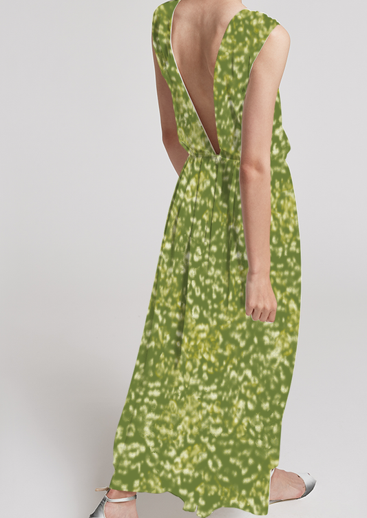 0016E- Textured Green cheetah