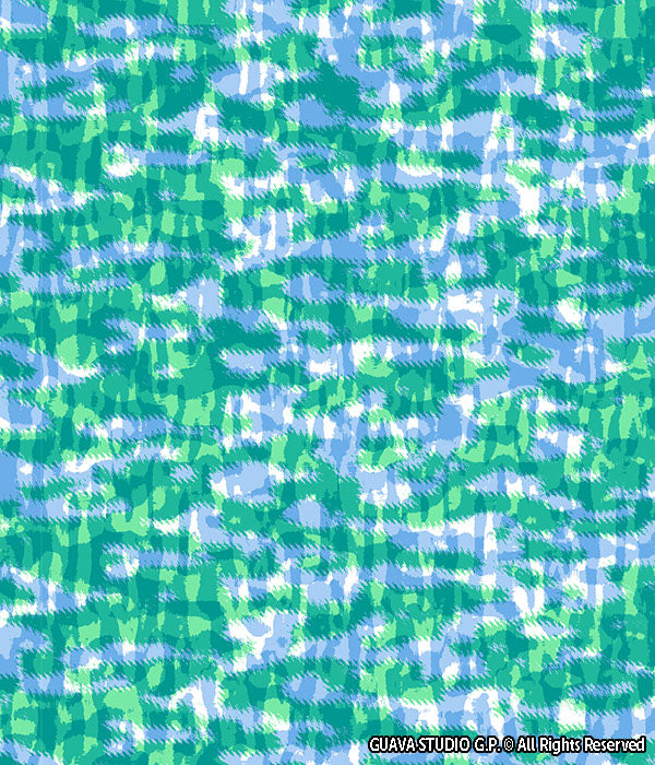 0045B- Blue and Teal Swimwear Camo