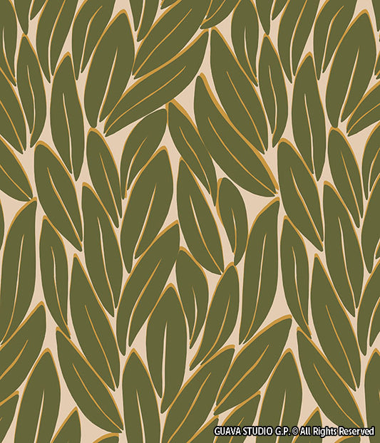0068A-Bold Graphic Leaves