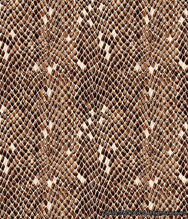 0102B- Gold Graphic Reptile Skin