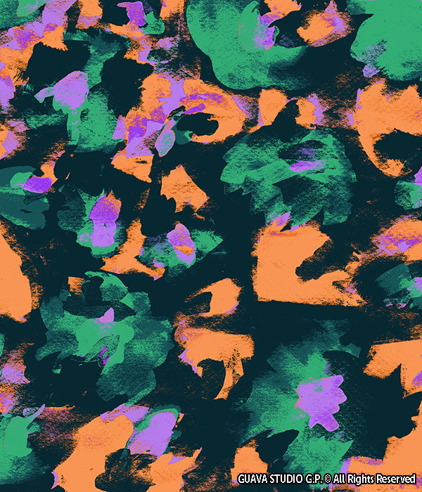 0156A- Abstract Watercolor Floral