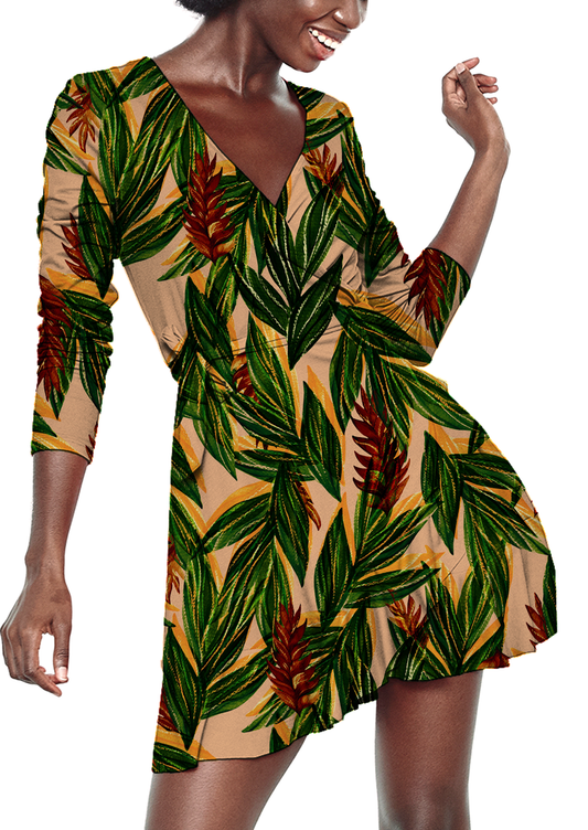 0264A- Watercolor Tropical Foliage