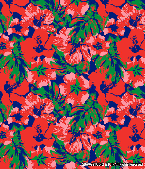 0293A- Summer and Fall Colored Hibiscus (2 color combos)