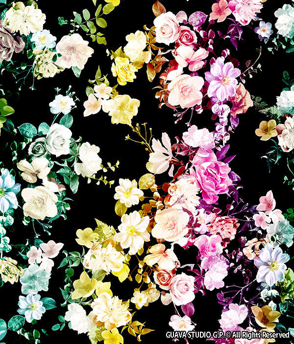 0323j- Realistic Rainbow Floral Bouquets