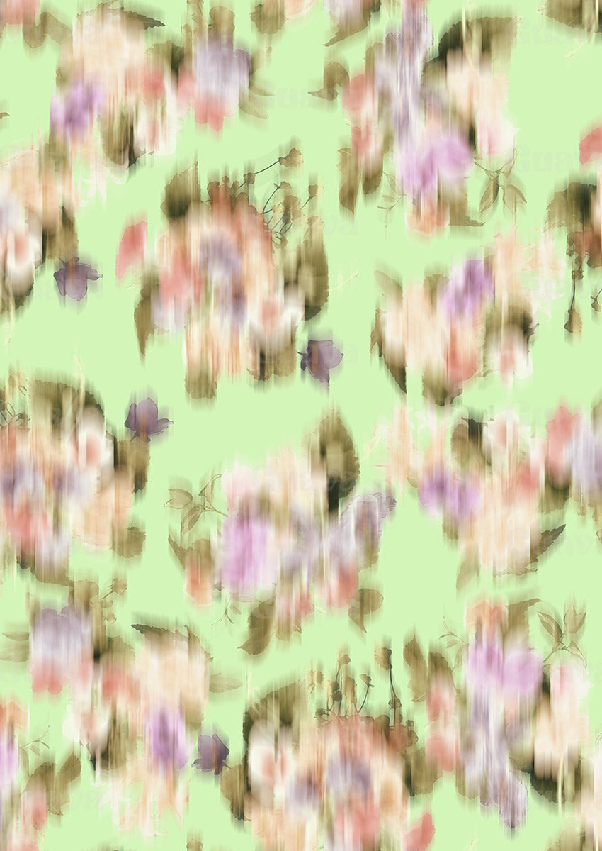 0329A- Faded Blurry Bouquets
