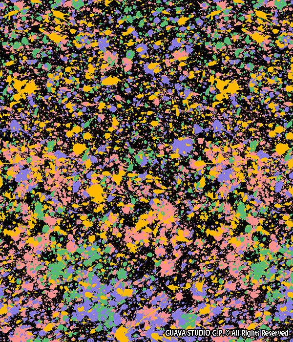 0339A- Multicolor Paint Splashes