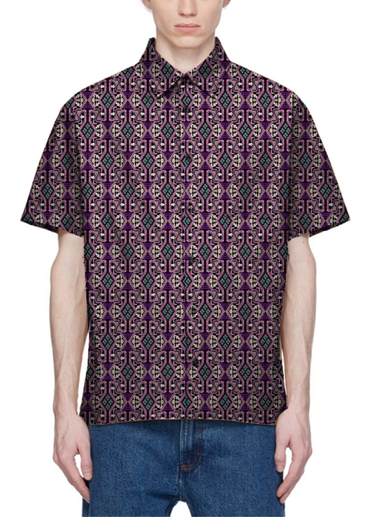 0380I- Hand Painted Tapestry Print