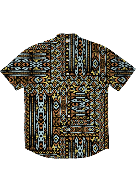 0499B- Tapestry Ikat Patchwork