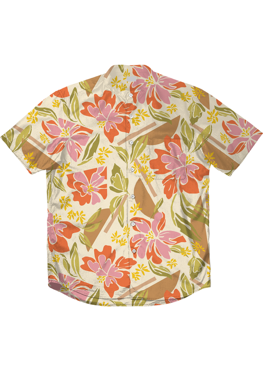 0567A- Peonies, Leaves and Geos