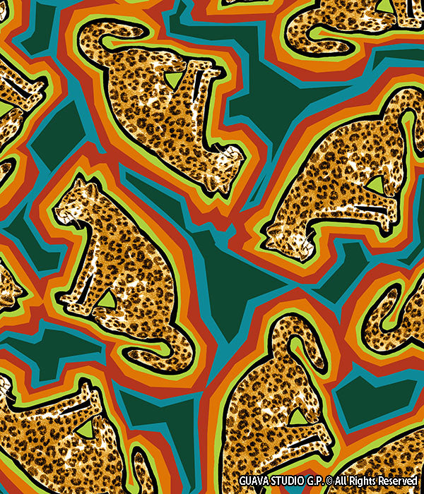 0608E- Super Colorful Glow Cheetah