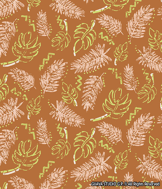 0616C - Earthy Tones Distressed Leaves (2 color options)