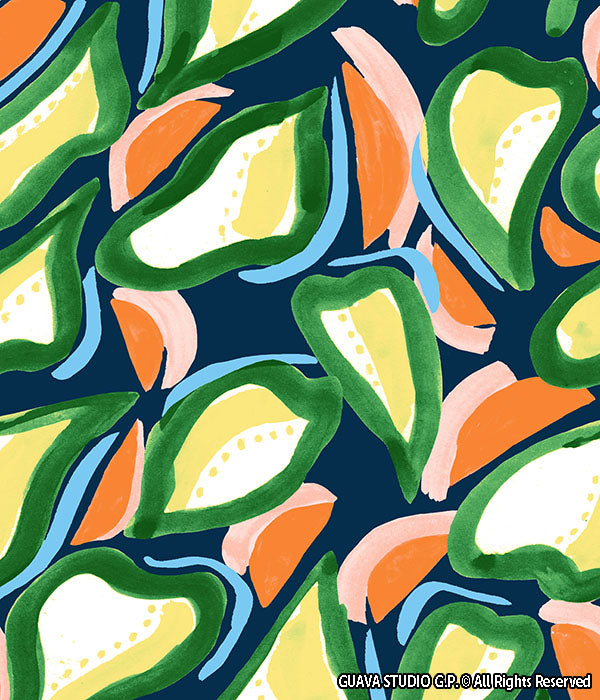 0624A - Abstract Tropical Leaves