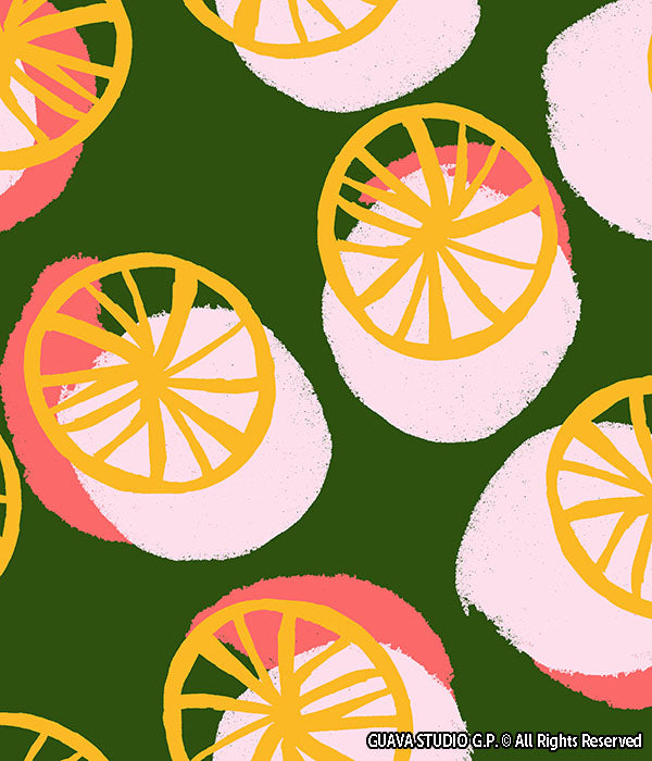 0630B - Colorful Textured Dots and Citrus