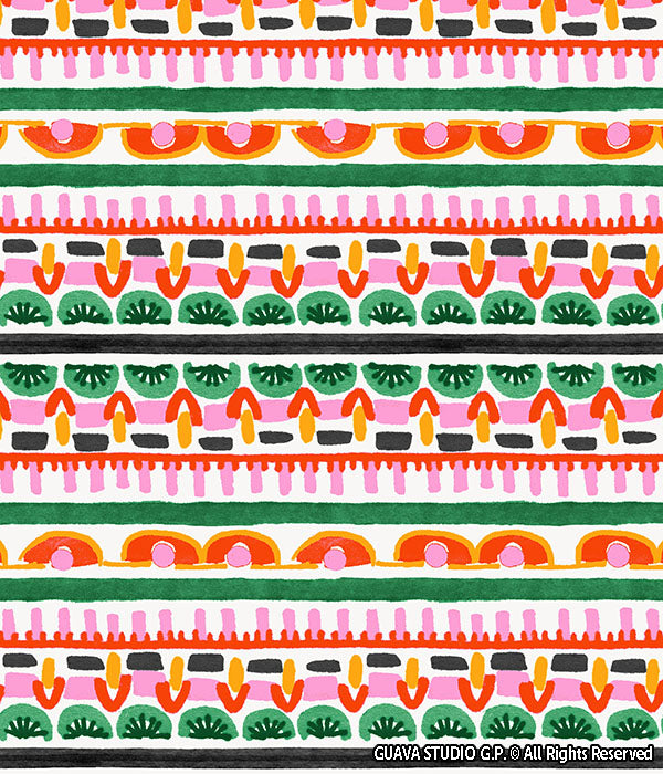 0635A- Doodle Stripes