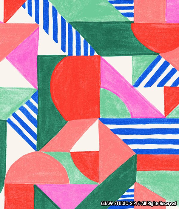 0710E- Hand Drawn Soft Geos