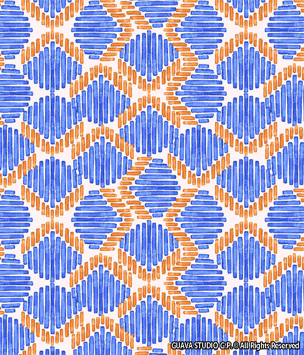 0715E- Watercolor Tile Print