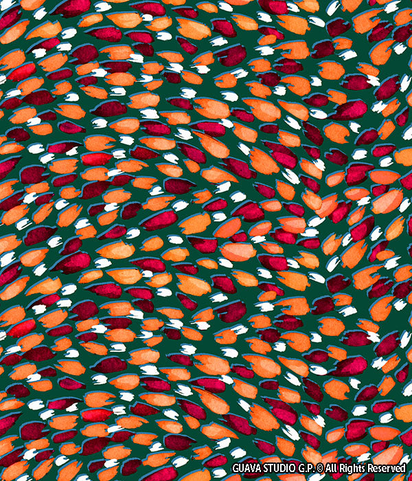 0727C- Colorful Watercolor Surf Drops