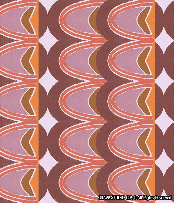 0761B- Nordic Inspired 70s Geo (2 color combos)
