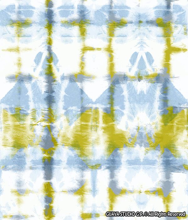 0788C- Faded Blue and Green Tie Dye