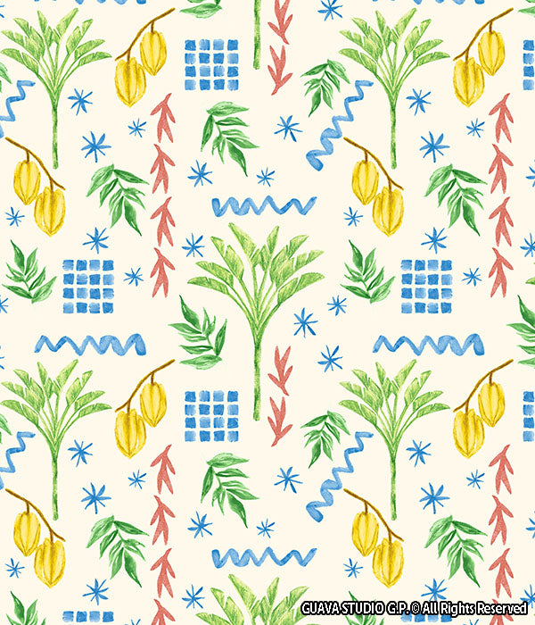 0808D- Beige and Soft Colors Tropical