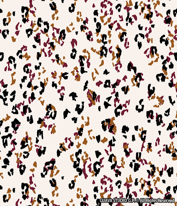 0819F- Black and Off White Cheetah