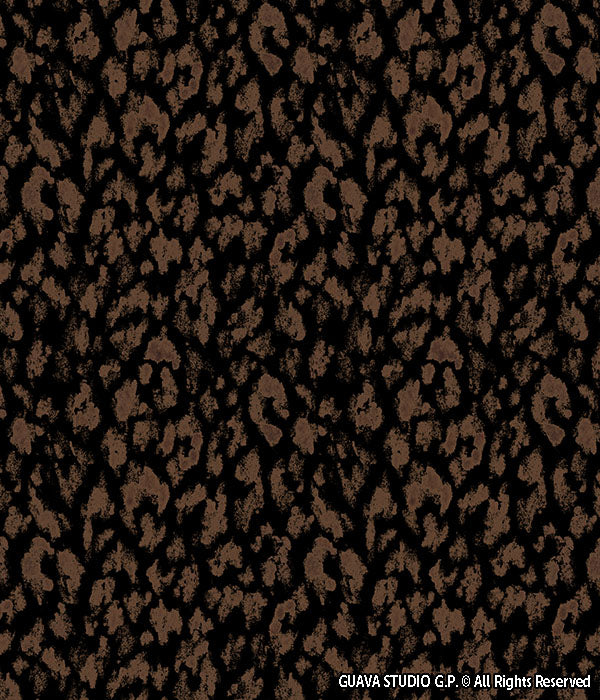 0820C- Brown and Black Distressed Cheetah