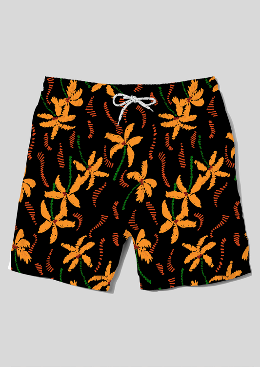 0853C- Textured Palm Trees