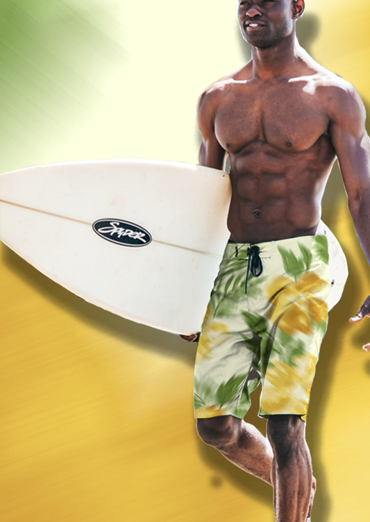 0857E- Soft Blurred Tropical Floral