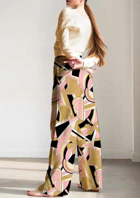 0861B- Pucci Inspired Banana Tree Geo