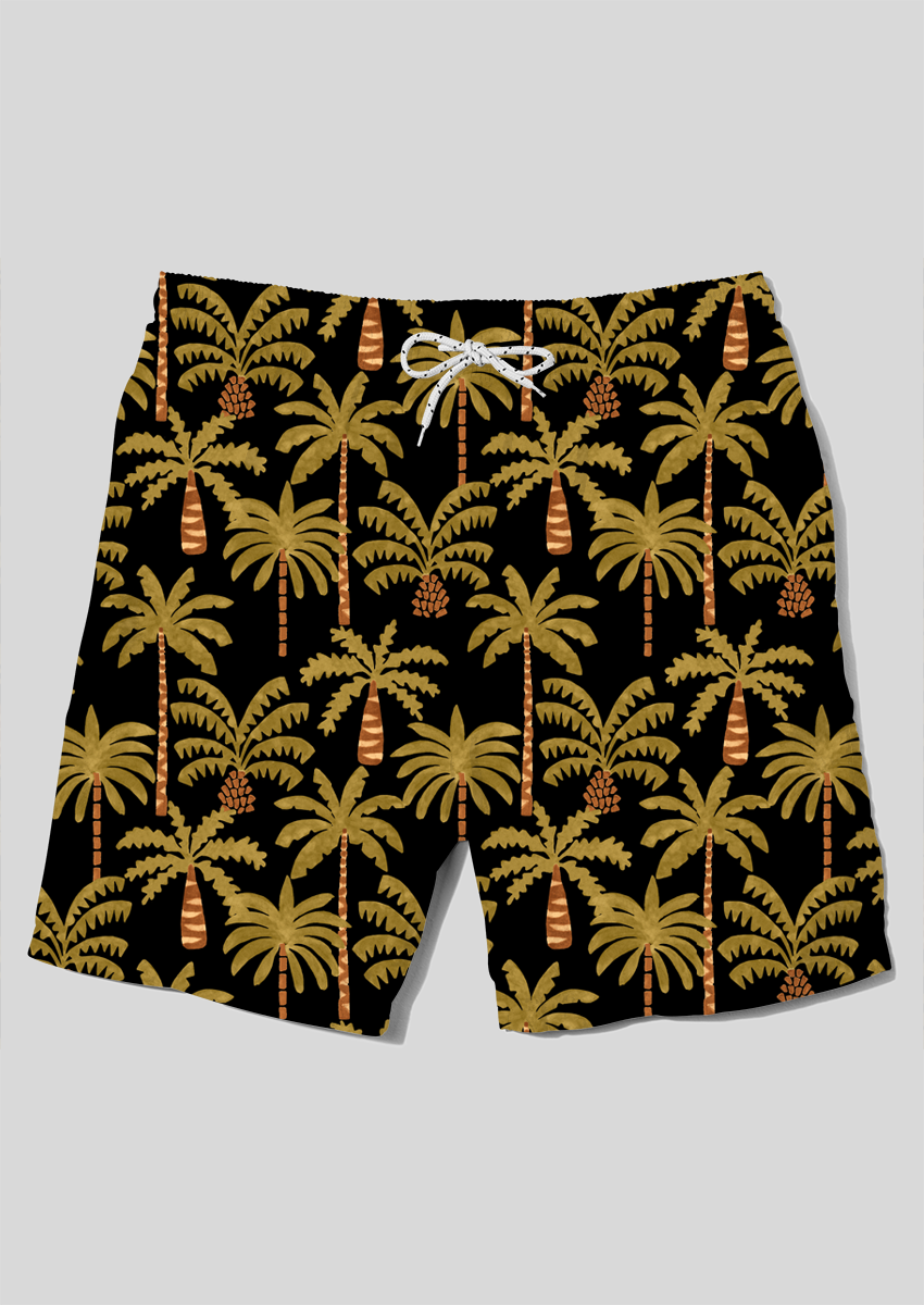 0878A- Hand painted Palm Trees