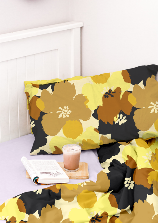 0890C- 70s Inspired Golden Brown Poppy