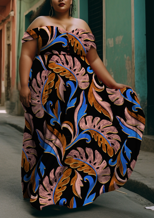 0906G- Dark Ornamental Monsteras