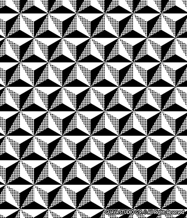0117A- Reticulated 3D Triangles