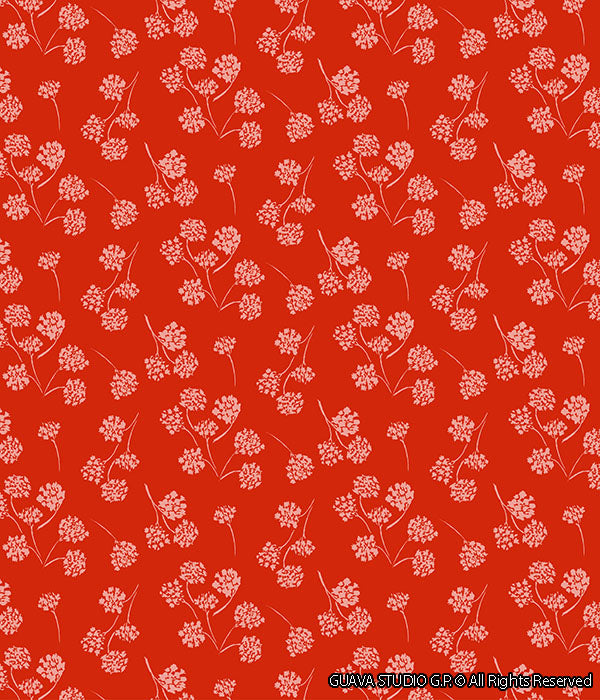 0363G- Delicate Retro Ditsy Floral