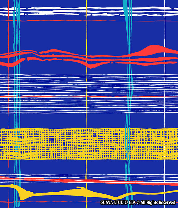 0483B - Primary Colors Sports Plaid