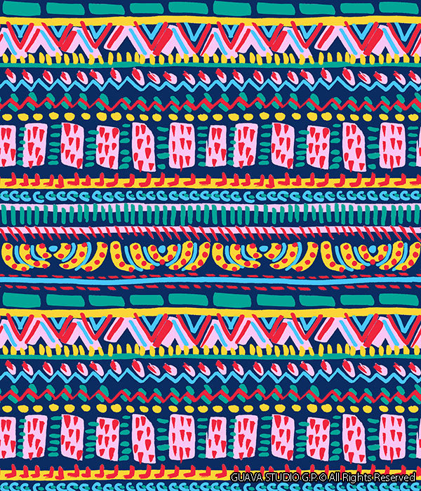 0525B- Abstract Rainbown Stripes