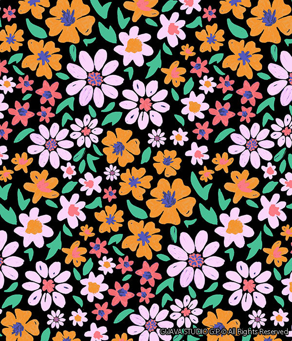 0570A- Hand Drawn Ditsy Floral