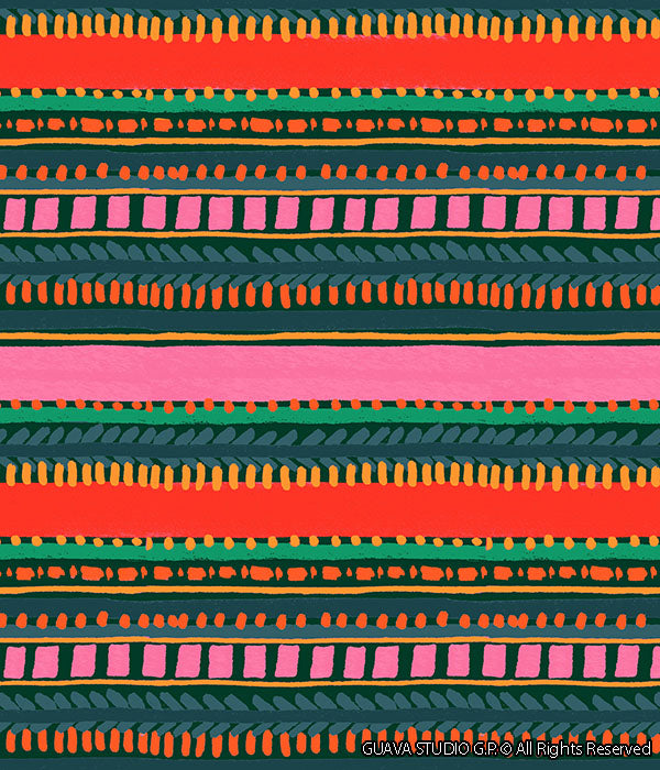 0573D - Watercolor Textured Stripes