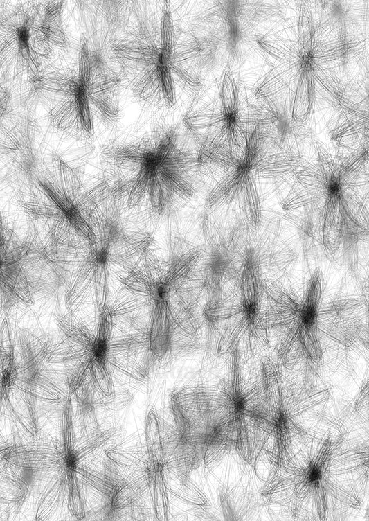 0354C- Outlined Sketched Floral