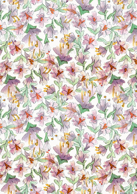 0378A- Delicate Pale Ditsy Floral