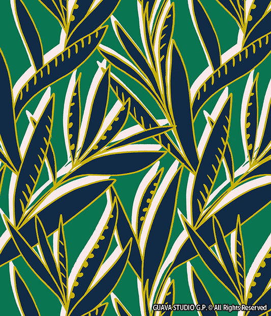0639A - Bird of Paradise Textured Leaves