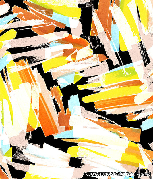 0641F - Bold Watercolor Strokes