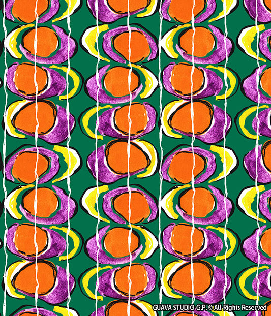 0649B- Colorful Abstract Print