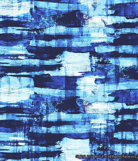 0706A- Indigo Tie Dye Texture