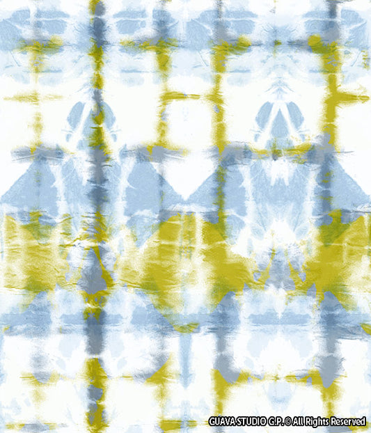 0788C- Faded Blue and Green Tie Dye