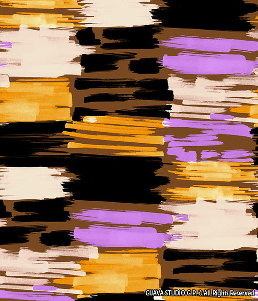 0796D- Watercolor Brushstroke Checks