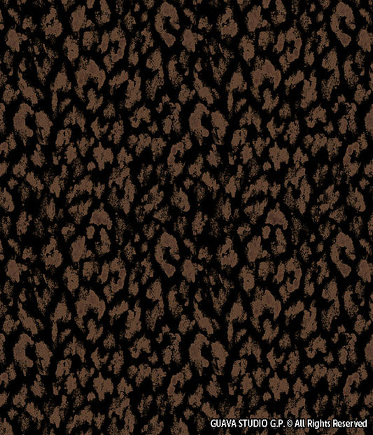 0820C- Brown and Black Distressed Cheetah