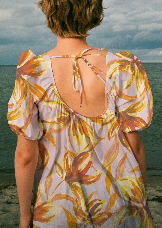 0909B- Lilac, Mustard and Orange Lilies