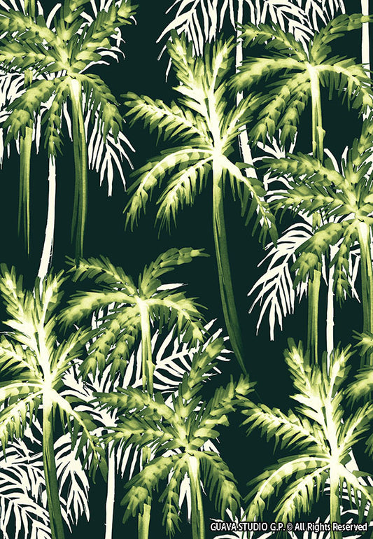 0482A- Watercolor Palm Trees