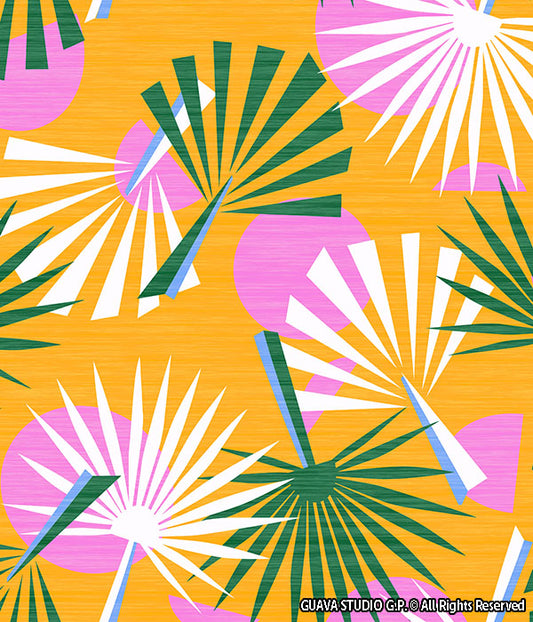 0699C- Geo Cutout Palm Leaves